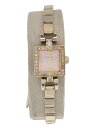 【中古】VENDOME AOYAMA◆クォーツ腕時計/アナログ/ラインストーン/0.24ct/PNK/GLD【服飾雑貨他】(2)