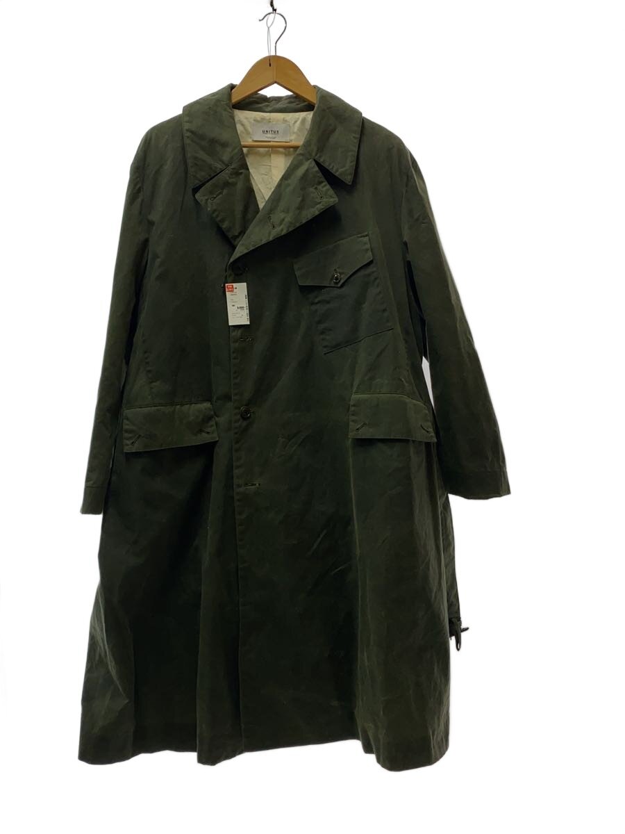 【中古】UNITUS◆コート/--/コットン/KHK【メンズウェア】