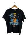 【中古】NARUTO/NARUTO疾風伝/Tシャツ/L/コットン/BLK【メンズウェア】