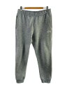【中古】THE NORTH FACE◆HEATHER SWEAT PANT_ヘザースウェットパンツ/XL/コットン/GRY【メンズウェア】