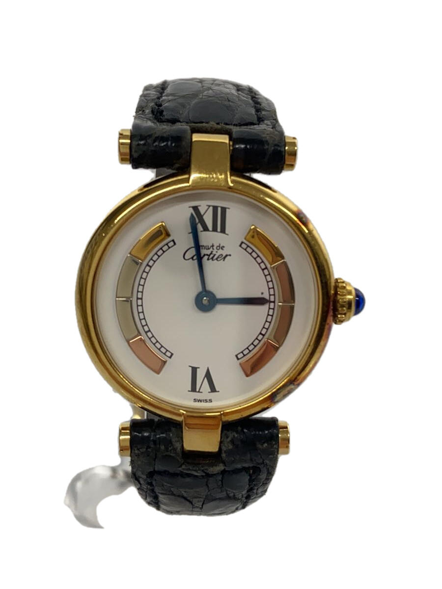 【中古】Cartier◆腕時計/590004【服飾雑貨他】