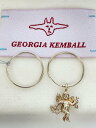 【中古】GEORGIA KEMBALL/天使/エンジェル/ブーフピアス/SLV/レディース【服飾雑貨他】
