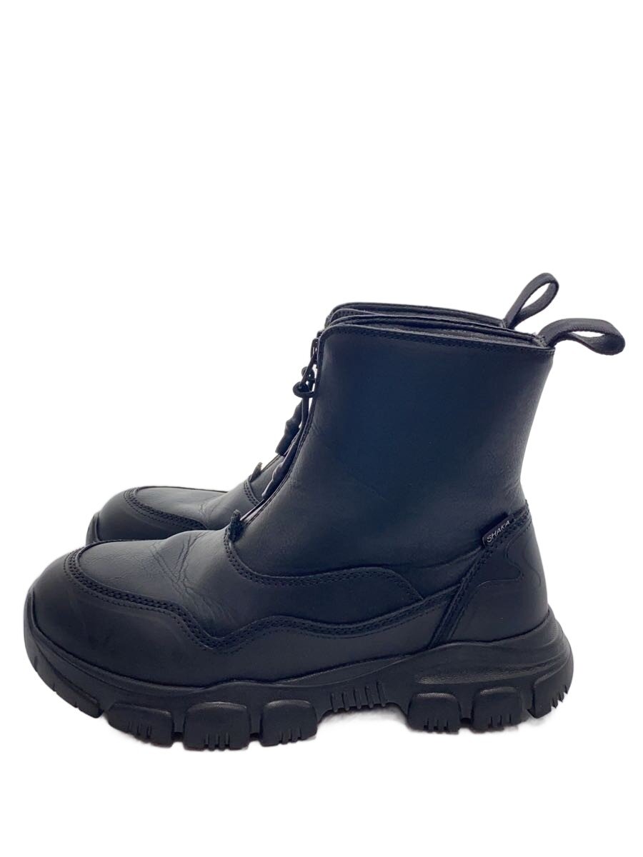 Booty - 【中古】SHAKA◆TREK ZIP BOOTIE AT/フロントジップブーツ/US6/BLK/433228【シューズ】