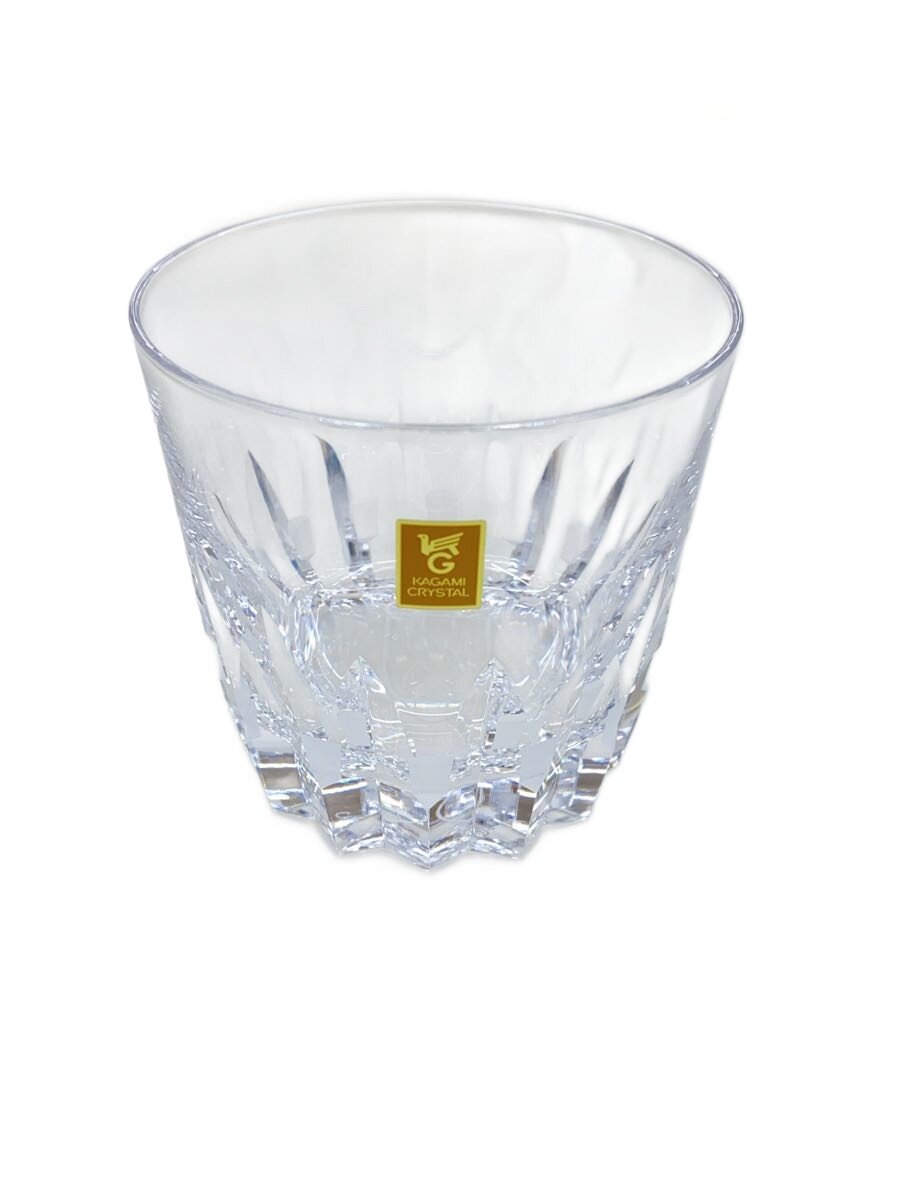 Other - 【中古】KAGAMI CRYSTAL◆ロックグラス/CLR/1858/KeioUniversity//【キッチン用品】