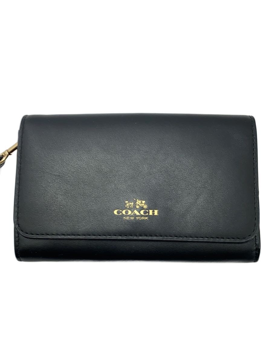 【中古】COACH◆財布/--/BLK/レディース/54435B【服飾雑貨他】