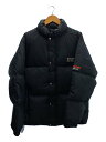 【中古】WACKO MARIA◆ワコマリア/ダウンジャケット/XL/ナイロン/BLK/24FB-180【メンズウェア】