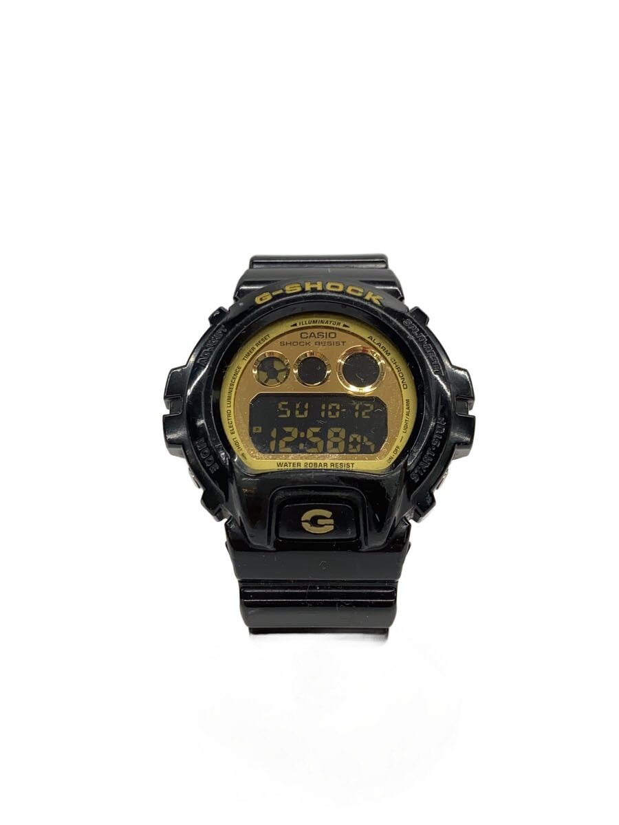 【中古】CASIO◆クォーツ腕時計・G-SHOCK/デジタル/BLK【服飾雑貨他】