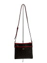 【中古】COACH◆ショルダーバッグ/レザー/BRW/総柄/F29210/シグネチャー【バッグ】
