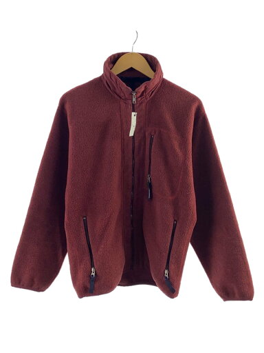 【中古】patagonia◆フリースジャケット/S/ポリエステル/BRD/無地【メンズウェア】 【中古】patagonia◆フリースジャケット/S/ポリエステル/BRD/無地【メンズウェア】