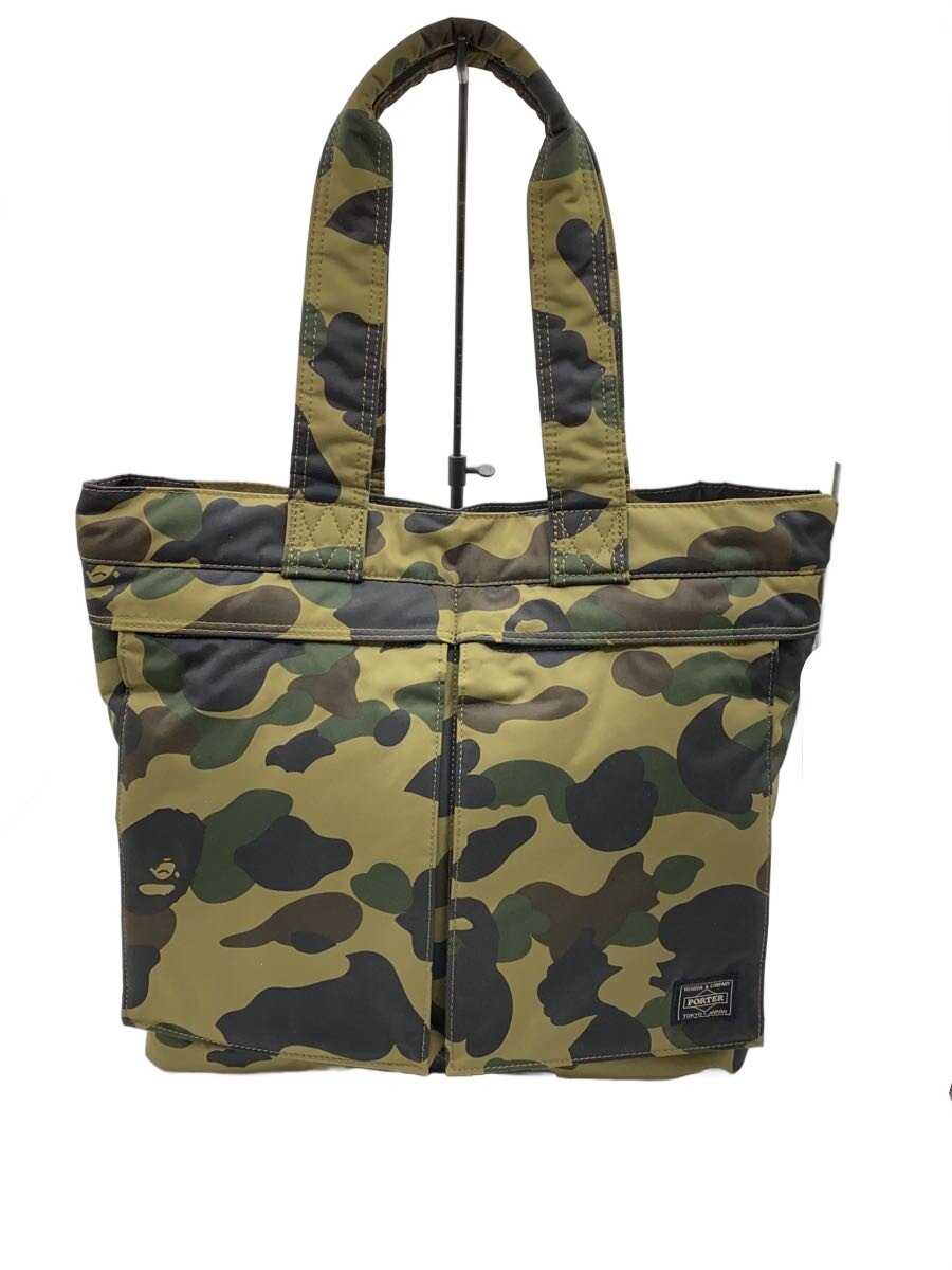 【ブランド】A BATHING APE 【ブランドカナ】アベイシングエイプ 【型番】 【程度】B 【サイズ】 【メインカラー】カーキ 【素材・生地】その他 【キーワード】　　 2026/04/03 セカンドストリート新琴似店【1897】【中古】A BATHING APE◆バッグ/KHK/カモフラ【バッグ】 ブランド A BATHING APE 型番 カラー カーキ 柄 カモフラージュ 素材・生地 その他>色・素材について サイズ >サイズ表示について 実寸（cm） 【バッグ】 マチ：11 / 高さ：31 / 幅：40 / 持ち手：52 【その他】 その他サイズ：/ 商品は　セカンドストリート新琴似店の店頭にて販売しております。商品に関するお問合わせは、お電話(TEL:011-769-7173)にて、問合わせ番号：2318974275262をお伝えください。 配送方法やお支払い方法に関するお問い合わせは、サポートセンターまでご連絡をお願いします。 ※お電話の対応は営業時間内のみとなります。お問い合わせフォームでお問い合わせの際はご注文番号をご記入下さい この商品に関する出品店舗からのコメント ★商品状態・持ち手のみ多少の汚れ有り※実店舗でも販売しておりますので、商品欠品や画像で判別し辛い着用感、汚れなどある場合も御座います。