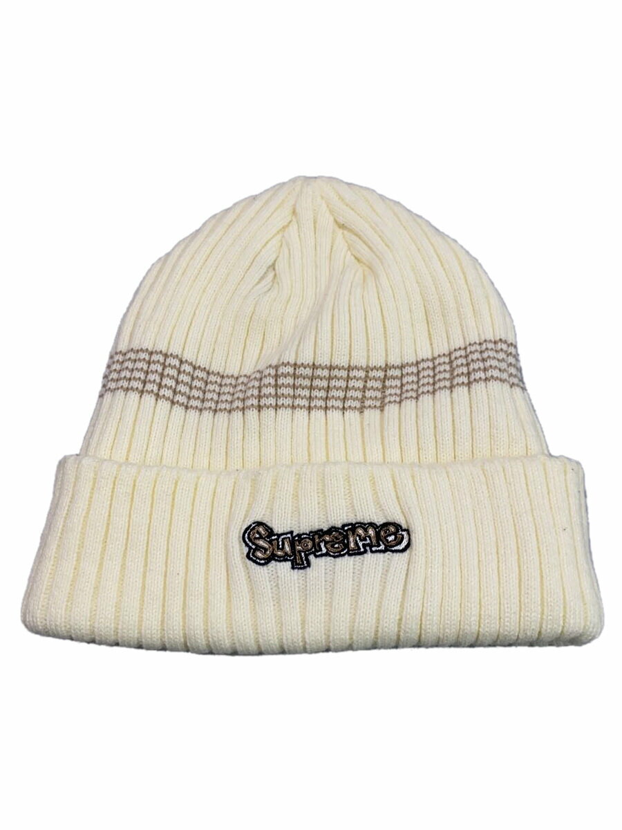 【中古】Supreme◆GONZ LOGO BEANIE/アクリル/IVO/メンズ【服飾雑貨他】