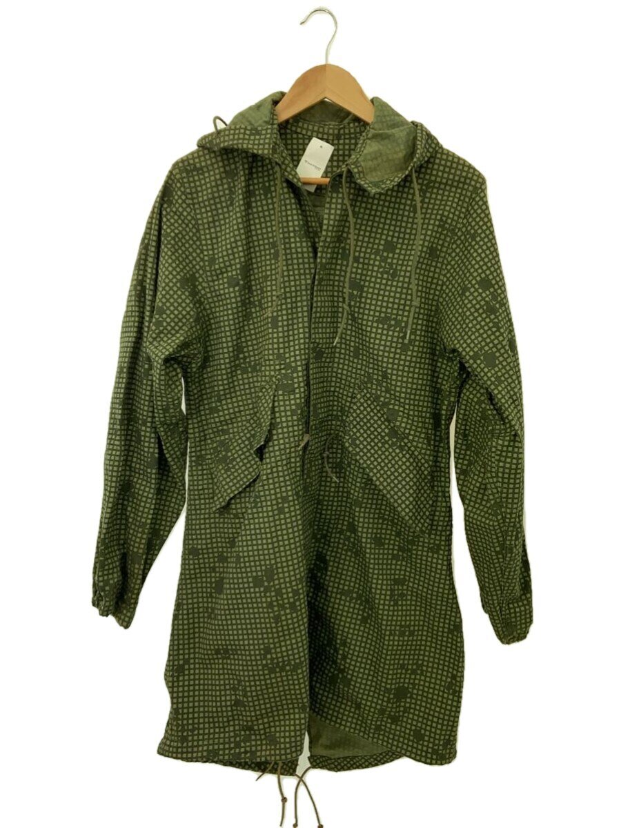 【中古】US.ARMY◆コート/XS/コットン/KHK/総柄/DLA100-83-C-0680【メンズウェア】