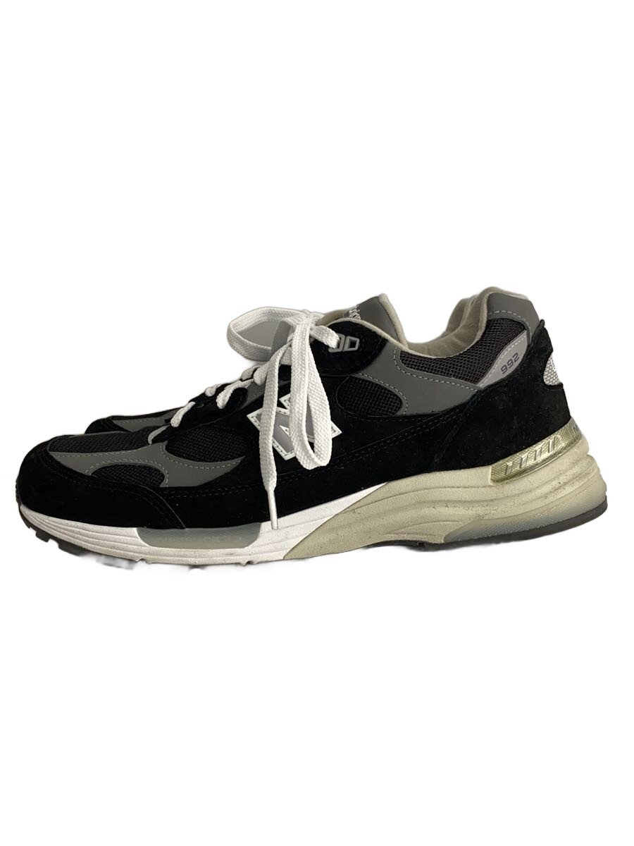NEW BALANCE - 【中古】NEW BALANCE◆ローカットスニーカー/29cm/BLK/U992BK//【シューズ】