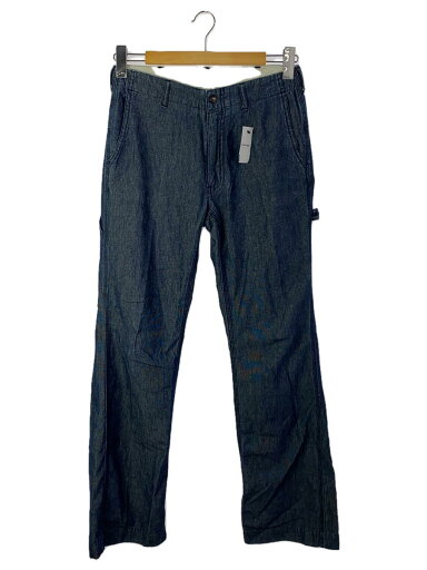 【中古】Engineered Garments◆FWK/ボトム/ストレートパンツ/1/コットン/NVY/無地【メンズウェア】 【中古】Engineered Garments◆FWK/ボトム/ストレートパンツ/1/コットン/NVY/無地【メンズウェア】