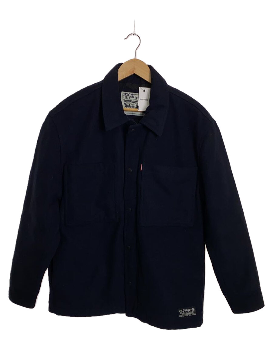 【中古】Levi’s◆ジャケット/--/ポリエステル/NVY/無地/LM1RP091【メンズウェア】