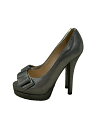 【中古】FENDI◆ピンヒールパンプス/36/SLV/レザー【シューズ】(4)