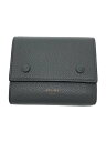 【中古】CELINE◆CELINE/セリーヌ/3つ折り財布/レザー/GRY/レディース/104903AU8【服飾雑貨他】
