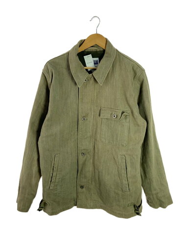 【中古】POST OVERALLS◆ジャケット/L/コットン/BEG【メンズウェア】 【中古】POST OVERALLS◆ジャケット/L/コットン/BEG【メンズウェア】
