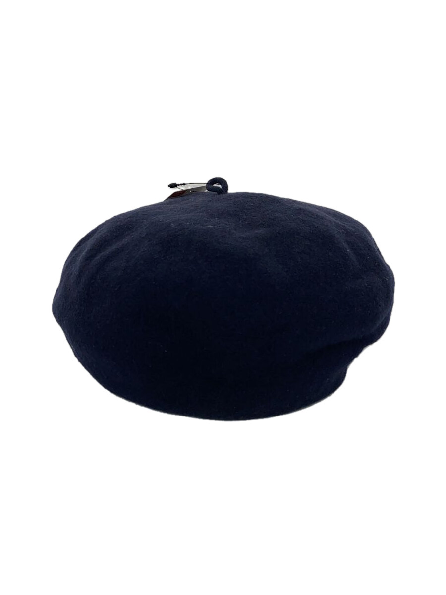 【中古】SUNSEA◆ベレー帽/--/ウール/NVY/メンズ【服飾雑貨他】