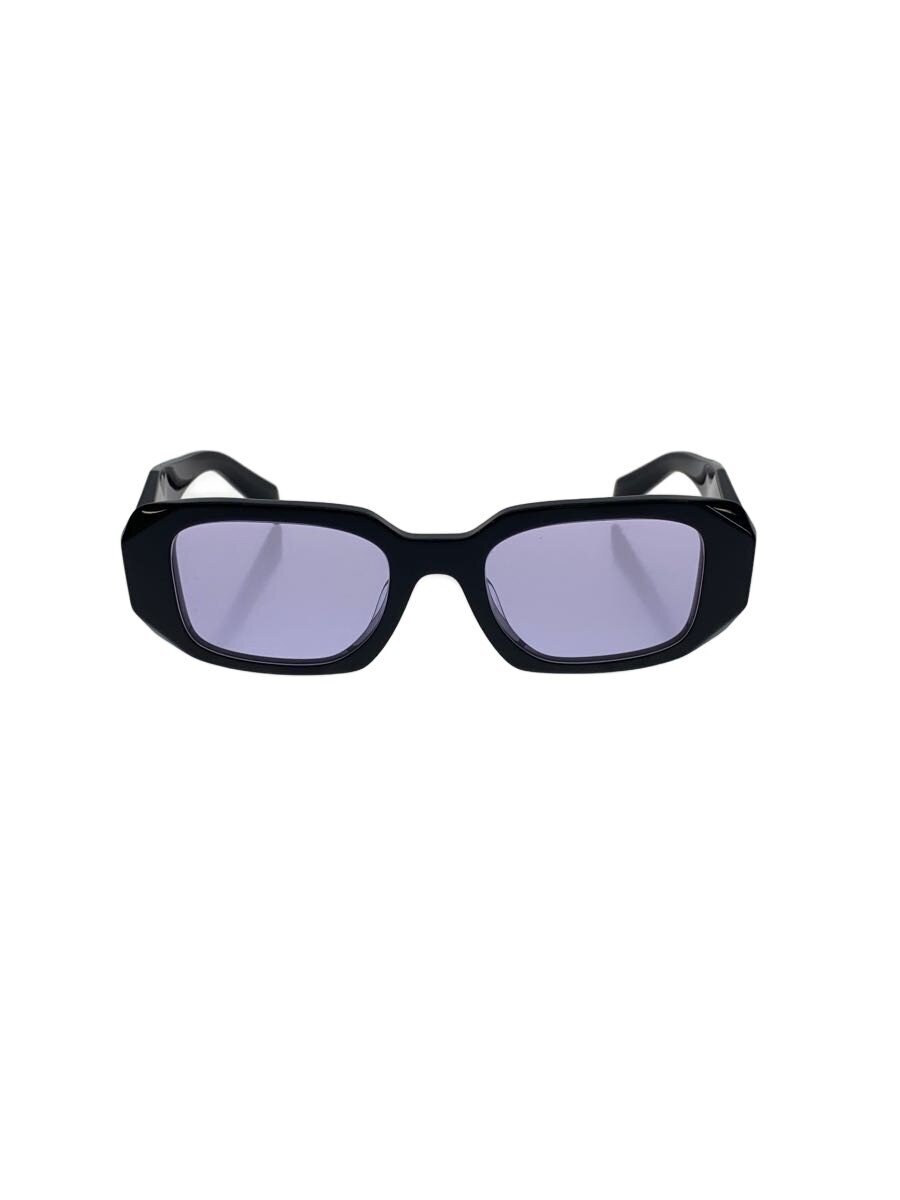 PRADA - 【中古】PRADA◆サングラス/--/プラスチック/BLK/NVY/メンズ/SPR17W-F/16K-40J 145//【服飾雑貨他】