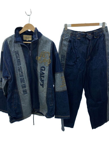 【中古】GALFY◆セットアップ/FREE/コットン/IDG/無地/13610【メンズウェア】 【中古】GALFY◆セットアップ/FREE/コットン/IDG/無地/13610【メンズウェア】