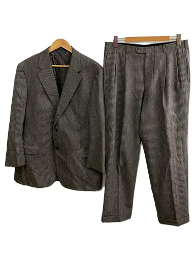 【中古】BROOKS BROTHERS◆スーツ/セットアップ/テーラード/スラックス/42/カシミヤ混/ウール/GRY/ストライプ/メンズ【メンズウェア】 【中古】BROOKS BROTHERS◆スーツ/セットアップ/テーラード/スラックス/42/カシミヤ混/ウール/GRY/ストライプ/メンズ【メンズウェア】