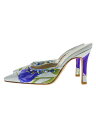 【中古】Salvatore Ferragamo◆パンプス/UK4/BLU【シューズ】