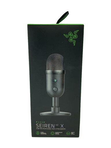 【中古】Razer◆【未使用】USBコンデンサーマイク/Seiren V2 X【パソコン】 【中古】Razer◆【未使用】USBコンデンサーマイク/Seiren V2 X【パソコン】