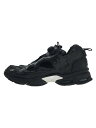 【中古】Reebok◆FURY MILLENNIUM OG/28cm/BLK【シューズ】