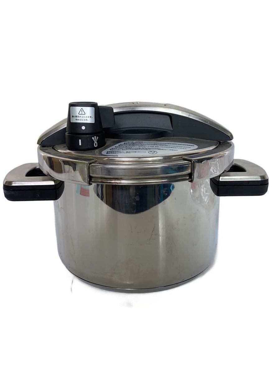 【中古】Meyer◆圧力鍋/SLV/YR-PC4.0【キッチン用品】