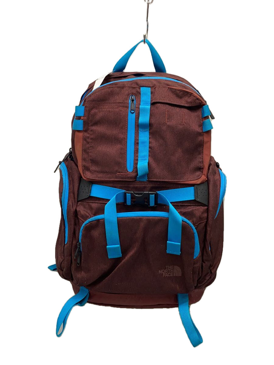 【中古】THE NORTH FACE◆リュック/ポリエステル/BRD/a6se【バッグ】
