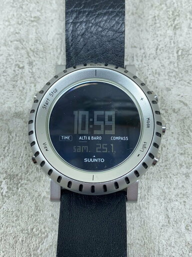 【中古】SUUNTO◆クォーツ腕時計/デジタル/BLK【服飾雑貨他】 【中古】SUUNTO◆クォーツ腕時計/デジタル/BLK【服飾雑貨他】