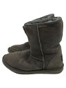 【中古】UGG australia◆ムートンブーツ/GRY/jumbo UGG【シューズ】