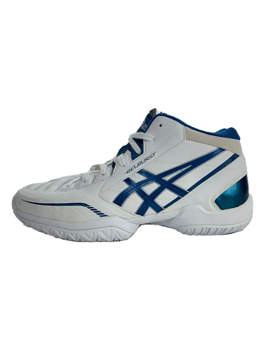 ASICS - 【中古】ASICS◆ゲルバースト/27.5cm/WHT【シューズ】