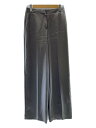 【中古】theory luxe◆ボトム/38/ポリエステル/GRY/03-2306411-042-038【レディースウェア】