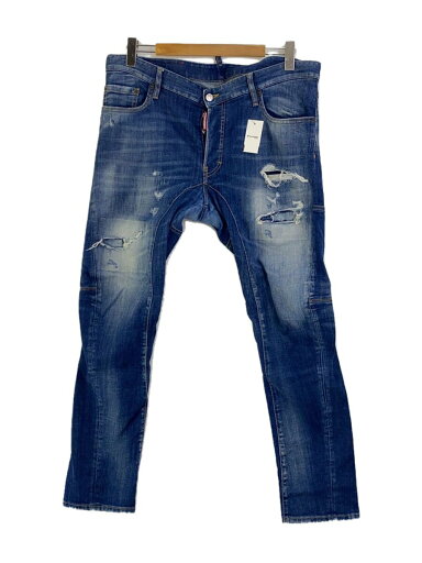 【中古】DSQUARED2◆ボトム/52/デニム/IDG/無地/S71LB0873//【メンズウェア】 【中古】DSQUARED2◆ボトム/52/デニム/IDG/無地/S71LB0873//【メンズウェア】