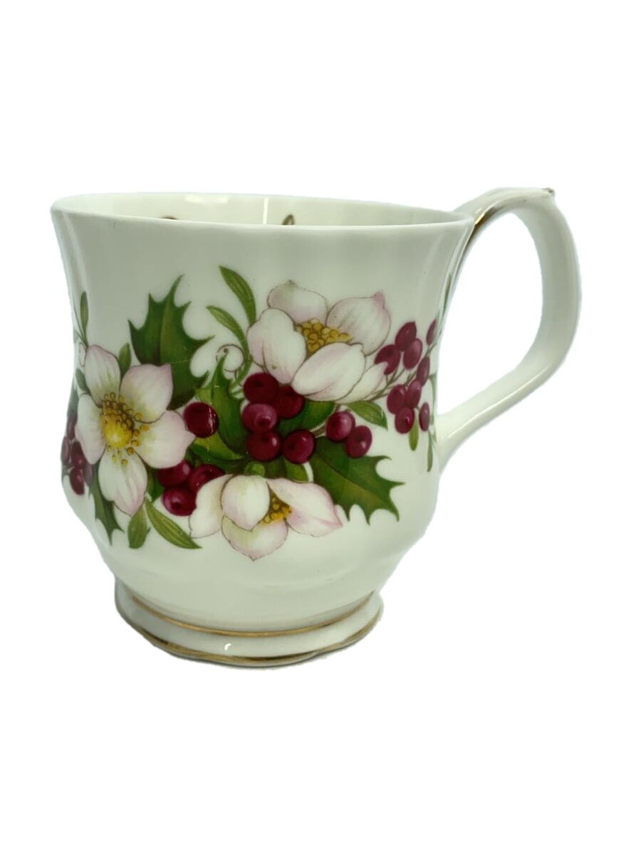 【中古】Royal Albert◆フラワーオブザマンス/December/12月/クリスマスローズ/マグ/ロイヤルアルバート..