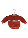 【中古】MONCLER◆E19519450805/トップス/60cm/RED【キッズ】