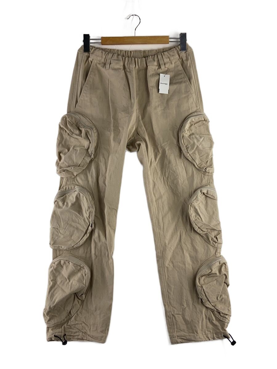 【中古】BIONICMAN◆6 Sense Pants/L/コットン/BEG【メンズウェア】