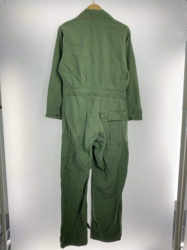 【中古】US.ARMY◆オールインワン/M/コットン/KHK/無地【メンズウェア】