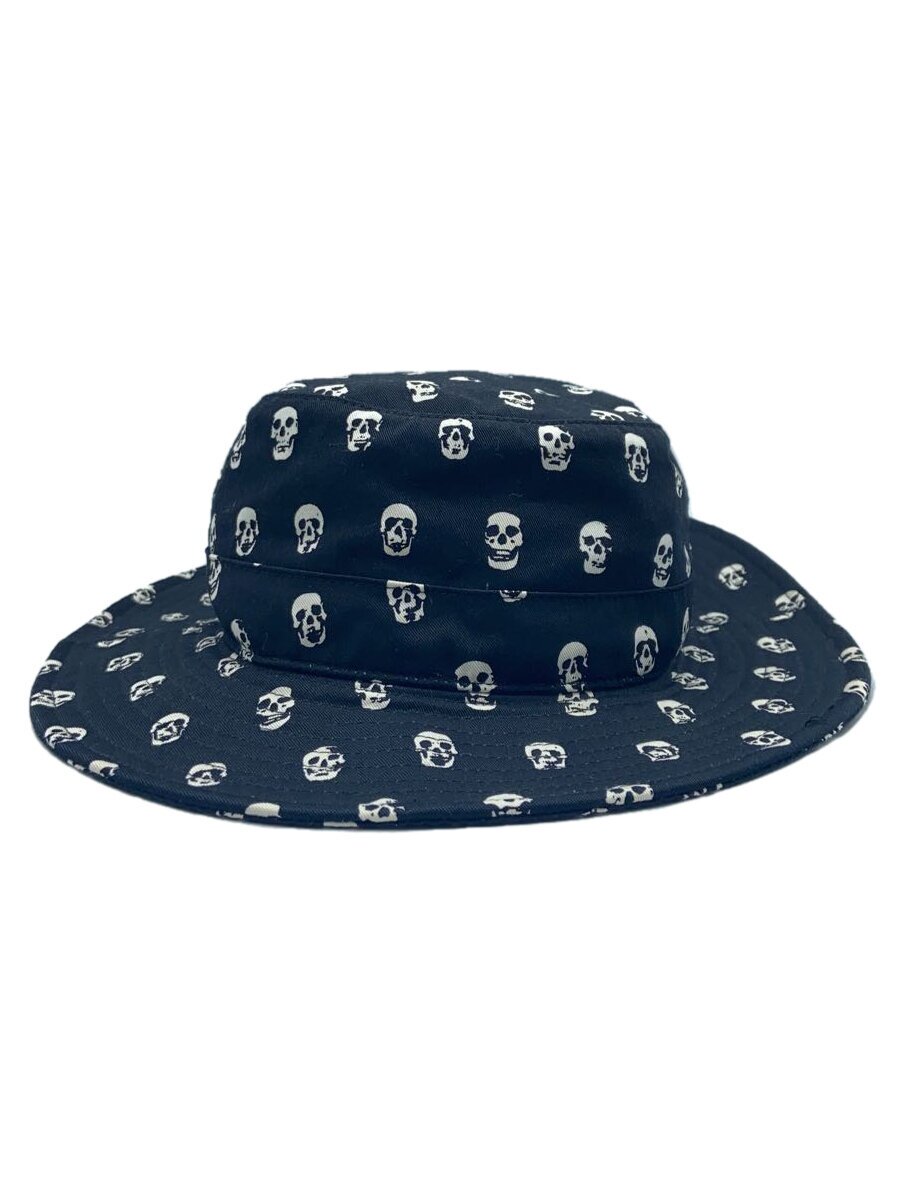 【中古】WACKO MARIA◆バケットハット/FREE/コットン/BLK/総柄/メンズ/15SS-CAP-07//【服飾雑貨他】