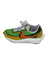 【中古】NIKE◆LDV WAFFLE/ワッフル/グリーン/BV0073-300/24.5cm/GRN//【シューズ】