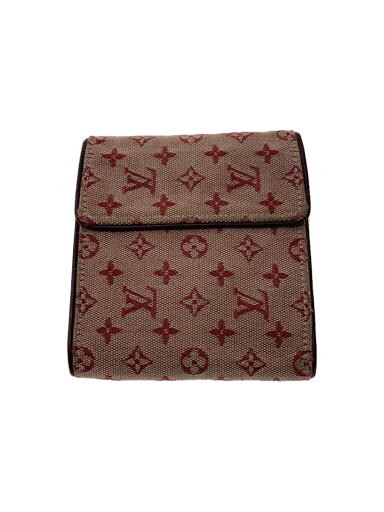 【中古】LOUIS VUITTON◆ポルト・ビエ・カルト・クレディ・モネ_モノグラム・ミニ_PNK/キャンバス/PNK/レディース【服飾雑貨他】 【中古】LOUIS VUITTON◆ポルト・ビエ・カルト・クレディ・モネ_モノグラム・ミニ_PNK/キャンバス/PNK/レディース【服飾雑貨他】