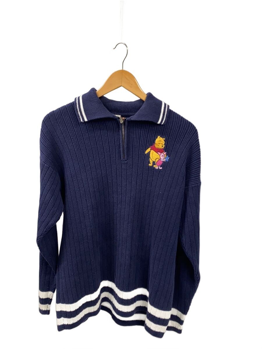 【中古】Disney VINTAGE◆ニット・セーター(厚手)/--/コットン/NVY【レディースウェア】