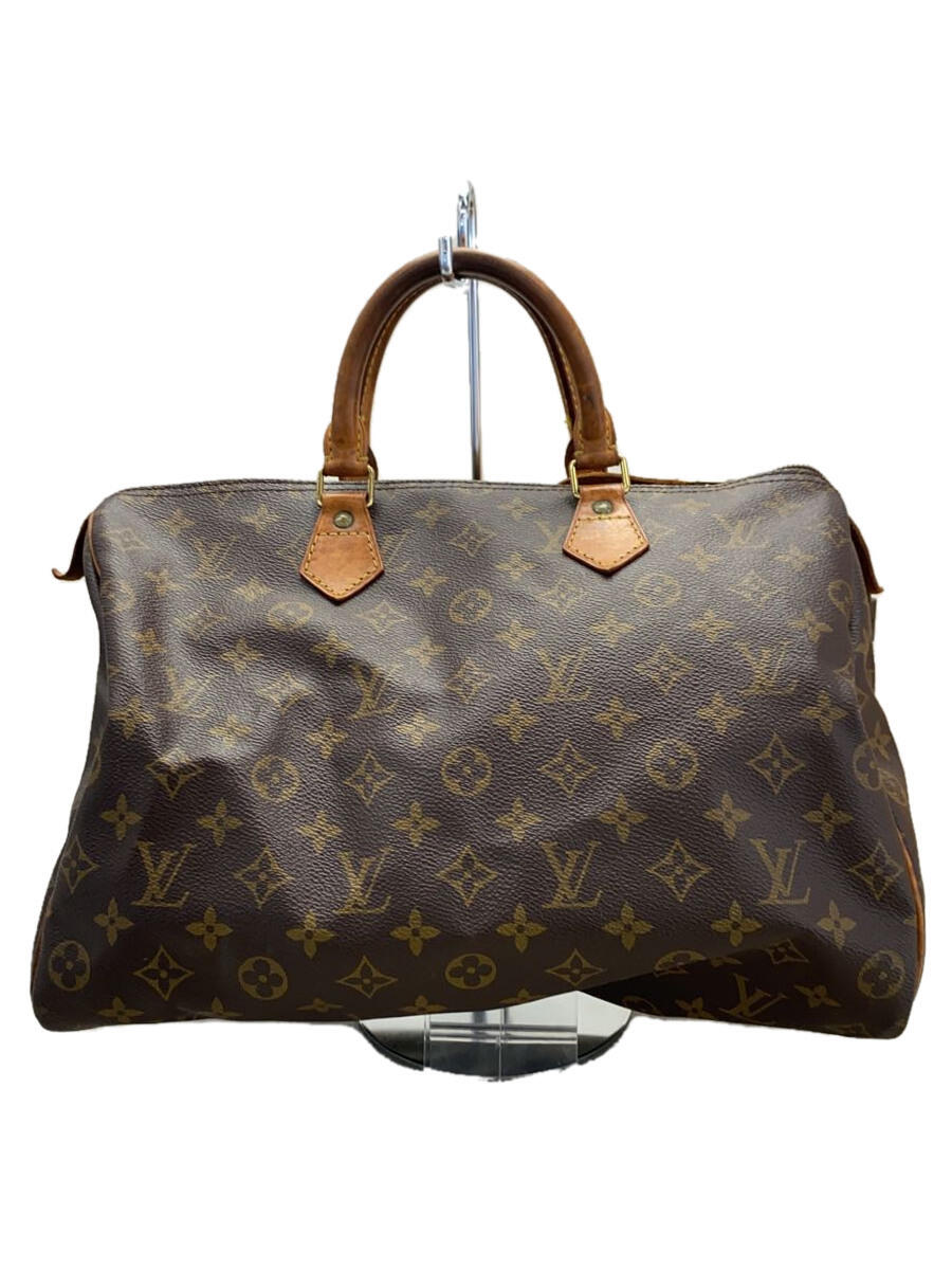 【ブランド】LOUIS VUITTON 【ブランドカナ】ルイヴィトン 【型番】M41524 【程度】C 【サイズ】 【メインカラー】ブラウン 【素材・生地】PVC（ビニール） 【キーワード】　　 2024/05/13 セカンドストリート福生店【3442】【中古】LOUIS VUITTON◆1)スピーディ35_モノグラム・キャンバス_BRW/PVC/BRW【バッグ】 ブランド LOUIS VUITTON 型番 M41524 カラー ブラウン 柄 素材・生地 PVC（ビニール）&gt;色・素材について サイズ &gt;サイズ表示について 実寸 【バッグ】 マチ：18 / 高さ：23 / 幅：34 / 持ち手：30 【その他】 その他サイズ：/ 商品は　セカンドストリート福生店の店頭にて販売しております。商品に関するお問合わせは、お電話(TEL:042-539-1350)にて、問合わせ番号：2334423227552をお伝えください。 配送方法やお支払い方法に関するお問い合わせは、サポートセンターまでご連絡をお願いします。 ※お電話の対応は営業時間内のみとなります。お問い合わせフォームでお問い合わせの際はご注文番号をご記入下さい