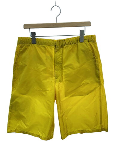 【中古】PRADA◆ショートパンツ/M/--/YLW/無地/SPH153 S212 1WQ9【メンズウェア】 【中古】PRADA◆ショートパンツ/M/--/YLW/無地/SPH153 S212 1WQ9【メンズウェア】