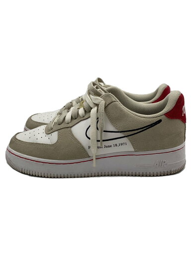 【中古】NIKE◆AIR FORCE 1 07 LV8_エアフォース 1 07 LV8/26.5cm/BEG/スウェード【シューズ】 【中古】NIKE◆AIR FORCE 1 07 LV8_エアフォース 1 07 LV8/26.5cm/BEG/スウェード【シューズ】