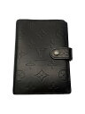 【中古】LOUIS VUITTON◆手帳カバー/--/GRY/メンズ/R20925【服飾雑貨他】
