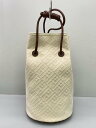 【中古】ROPE◆ハンドバッグ/--/IVO/無地【バッグ】