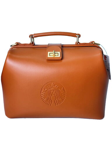 【中古】Starbucks◆バッグ/レザー/CML【バッグ】 【中古】Starbucks◆バッグ/レザー/CML【バッグ】